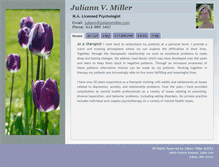 Tablet Screenshot of juliannmiller.com